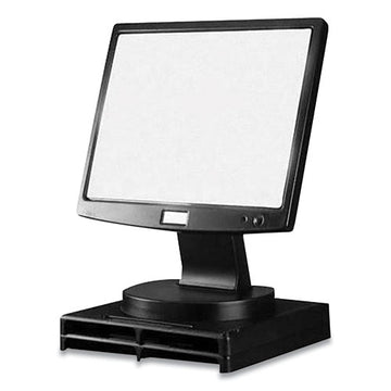 Vu Ryte Monitor Riser, 11.38" X 11.38" X 1", Graphite, Supports 60 Lbs freeshipping - TVN Wholesale